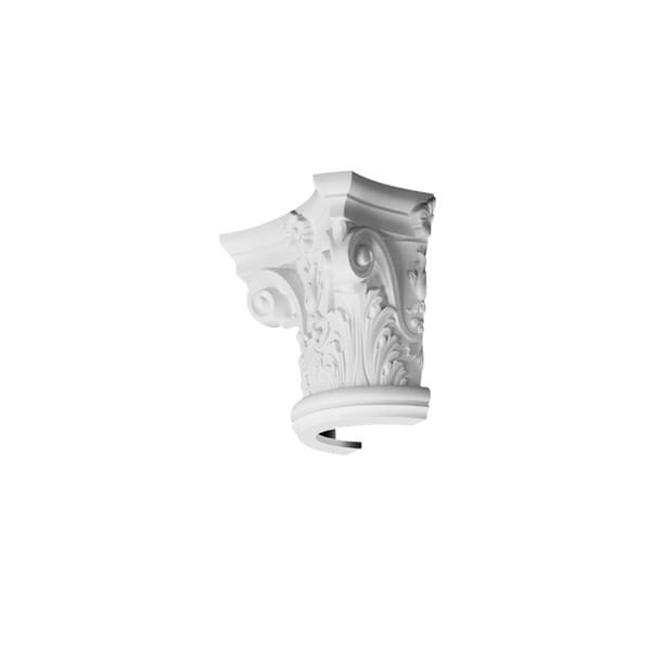 Głowica Półkolumny K1121 Koryncka Zdobiona Liśćmi Akantu i Wolutami Orac Decor