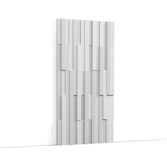 W216 MATRIX Orac Decor – Brutalistyczna Elegancja i Rytmiczna Struktura w Formie Nowoczesnego Panelu 3D