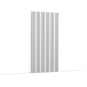 WX211 FLUTE Orac Decor – Panel Ścienny 3D z Rzeźbiarską Głębią i Liniową Elegancją