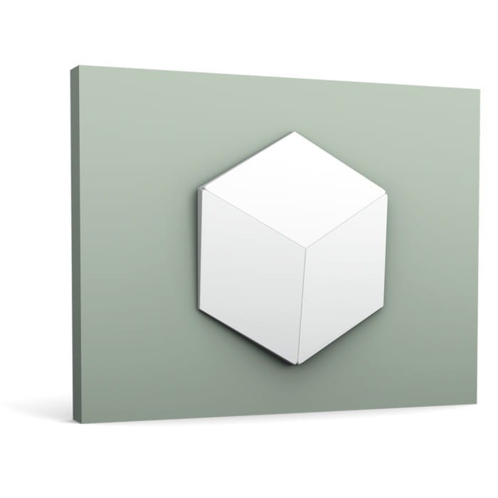 W105 ROMBUS Orac Decor – Duży Panel Ścienny 3D o Geometrycznym Szykownym Wykończeniu