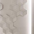 W105 ROMBUS Orac Decor – Duży Panel Ścienny 3D o Geometrycznym Szykownym Wykończeniu