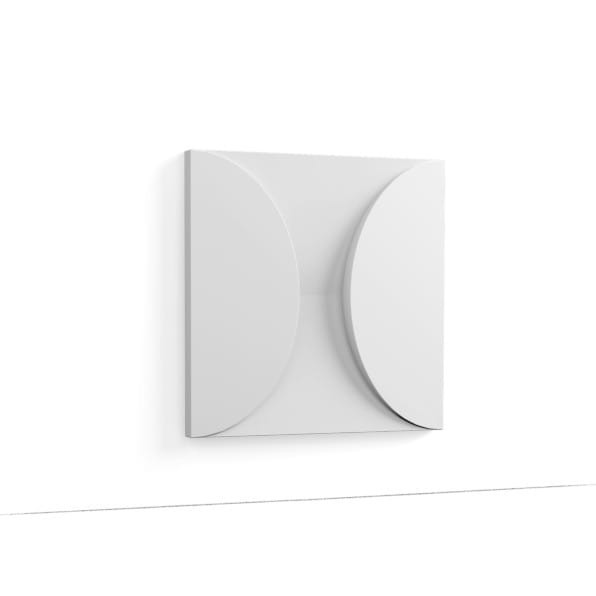 W107 CIRCLE Orac Decor – Okrągły Panel Ścienny 3D, który Tworzy Nowy Wymiar Stylu