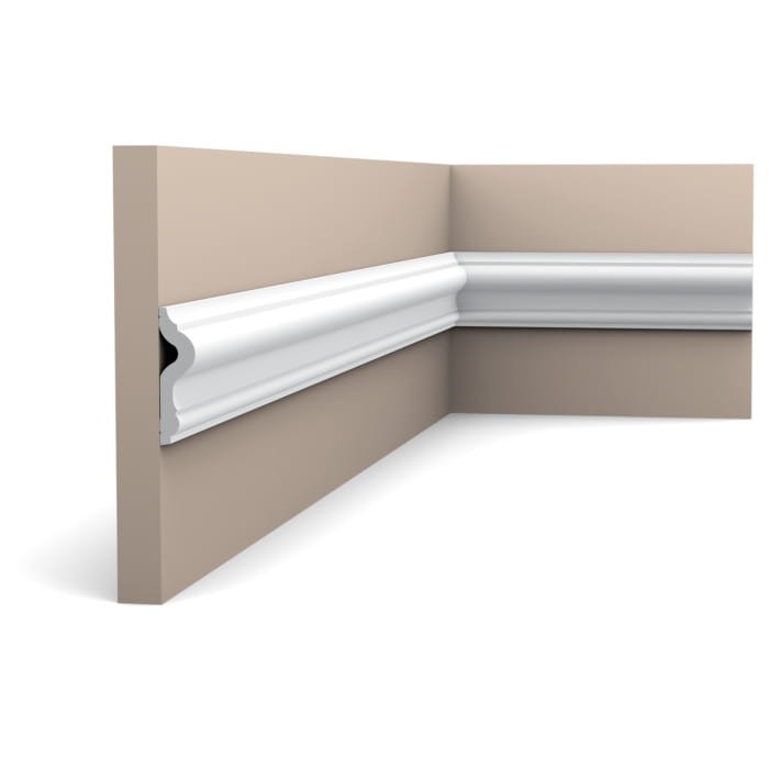 PX202 Orac Decor – Klasyczna, Elegancka Listwa Ścienna z Profilowaniem Półwałka (Wersja Flex i Standard)