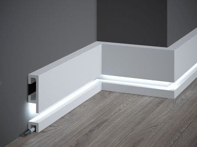 Listwa przypodłogowa QL019+QL021 Mardom Decor